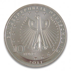 10 Euro BRD 200. Geburtstag Franz Liszt 2011