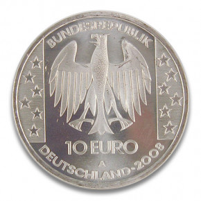 10 Euro BRD Himmelsscheibe von Nebra 2008
