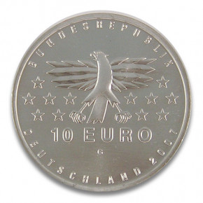 10 Euro BRD 50 Jahre Bundesland Saarland 2007