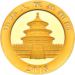 China Panda Gold 15 g 2018