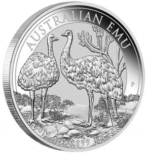 Emu Australien 2019 Silber 1 oz