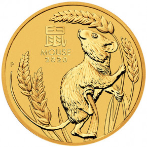 Lunar III Maus 2020 Gold 1/2 oz