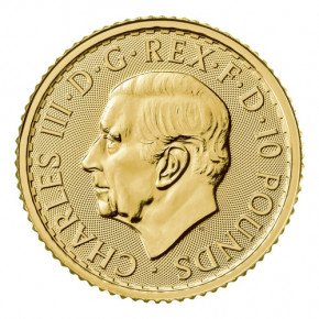 Britania Gold 1/10 oz 2023 Charles
