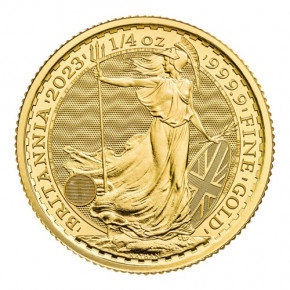 Britannia Gold 1/4 oz 2023 Charles