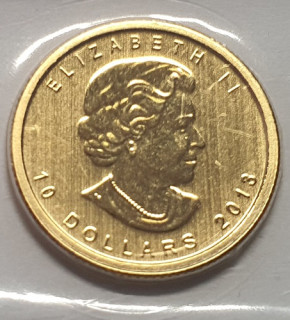 Polar Bear Gold 1/4 oz 2013