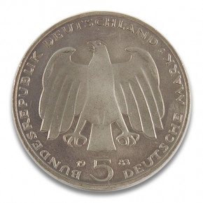 5 DM 100. Todestag Karl Marx 1983