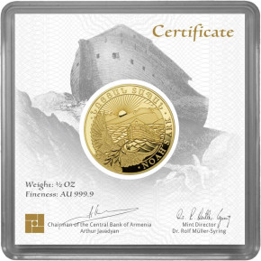 Arche Noah 1/2 oz Gold verschiedene