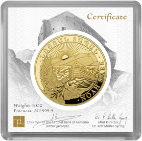 Arche Noah 1/4 oz Gold verschiedene