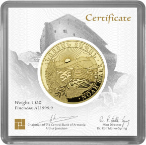 Arche Noah 1 oz Gold verschiedene