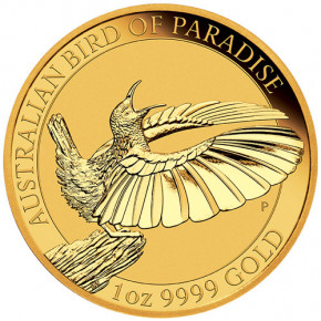 Victoria Paradiesvogel Australien 2018 Gold 1 oz