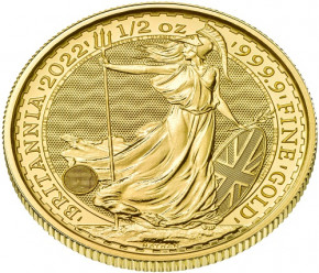 Britannia Gold 1/2 oz 2022