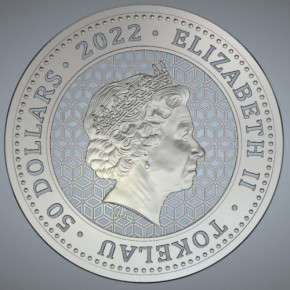 Tokelau - Bulle und Bear Silber 1 kg 2022