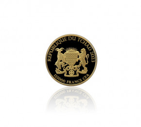 Tchad - Bull Bear Gold 1/4 oz 2023