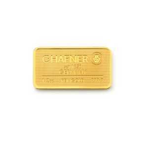 Goldbarren C. Hafner 1/2 oz