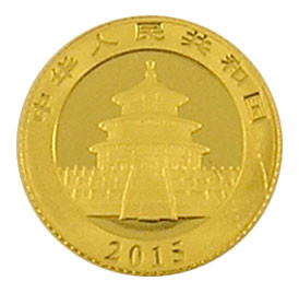 China Panda Gold 1/20 Unze 2015