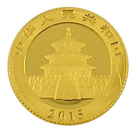 China Panda Gold 1/20 Unze 2015