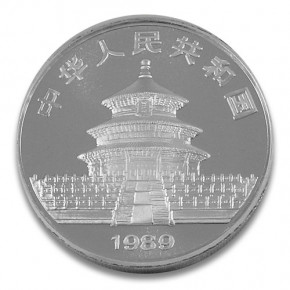 China Panda Silber 1 oz 1989