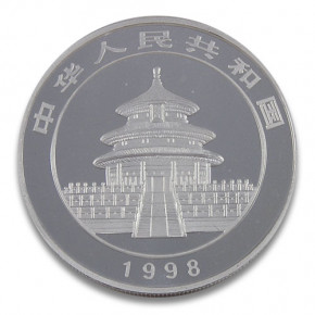 China Panda Silber 1 oz 1998