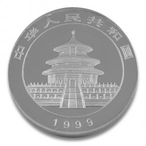 China Panda Silber 1 oz 1999