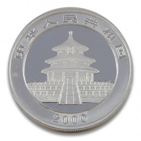 China Panda Silber 1 oz 2000