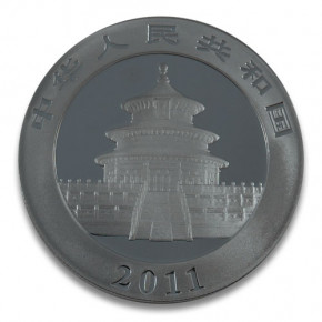 China Panda Silber 1 oz 2011