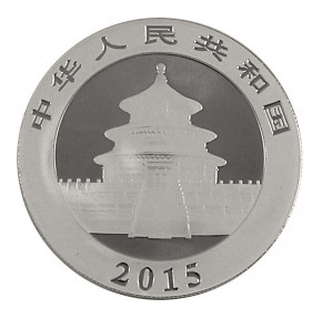 China Panda Silber 1 oz 2015