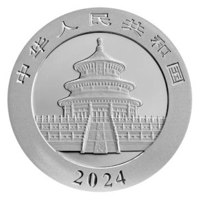 China Panda Silber 30 g 2024