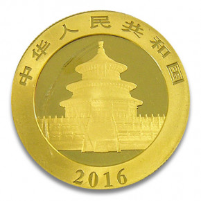 China Panda Gold 15 g 2016