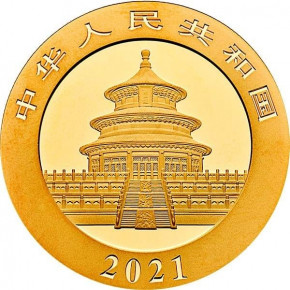 China Panda Gold 30 g 2021