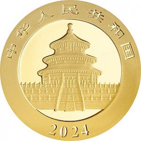 China Panda Gold 15 g 2024