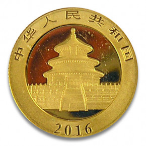 China Panda Gold 3 g 2016
