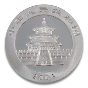 China Panda Silber 1 oz 2004