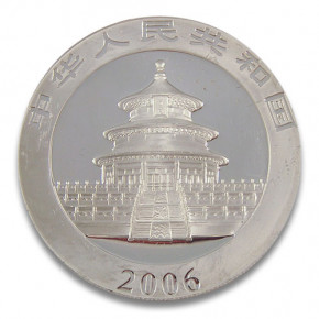 China Panda Silber 1 oz 2006