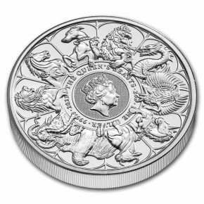 Queens Beast Completer Coin Silber 2 oz 2021