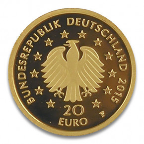 20 Euro Deutscher Wald - Linde 2015 Prägestätte D, F, G oder J 1/8 oz