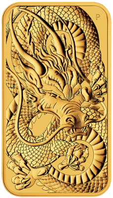 Dragon Rectangular Australien 2021 Gold 1 oz