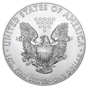 American Eagle 2018 - 60 Jahre NASA - ISS - Silber coloriert 1 oz