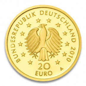 20 Euro Deutscher Wald - Eiche 2010 Prägestätte D, F, G oder J 1/8 oz