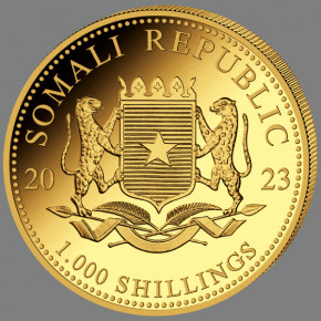 Somalia Elefant 2023 Gold 1 oz