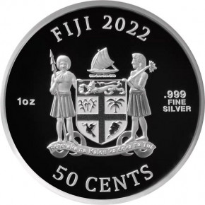 Fiji - Dogs Silber 1 oz 2022