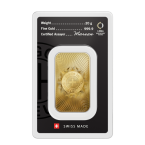 Goldbarren Argor-Heraeus neu 20 g
