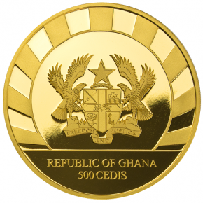 Ghana - Giganten der Eiszeit - Höhlenlöwe 1 oz Gold 2022