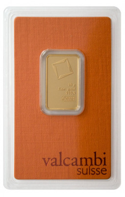 Goldbarren Valcambi 10 g