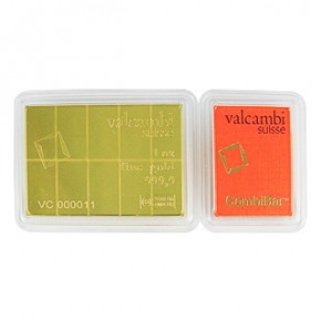 Goldtafelbarren Valcambi 1 oz