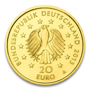 20 Euro Deutscher Wald - Kiefer 2013 Prägestätte D, F, G oder J 1/8 oz
