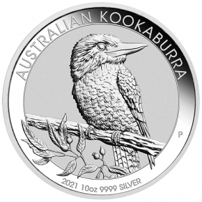 Kookaburra 2021 Silber 10 oz