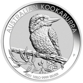 Kookaburra 2021 Silber 1 kg