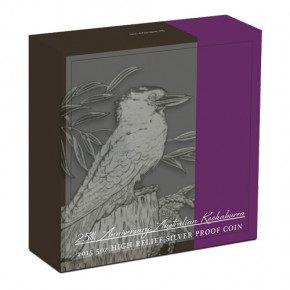 Kookaburra 2015 Silber 5 oz PP High Relief