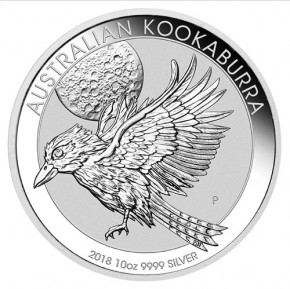 Kookaburra 2018 Silber 10 oz
