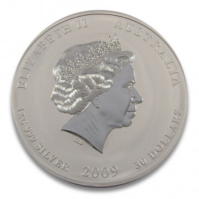 Lunar II Ochse 2009 Silber 1 kg